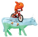 Krowia Parada (cow parade) - krowa potrzebuje byka, tak jak ryba roweru