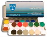 kryolan - aquacolor -paleta 24